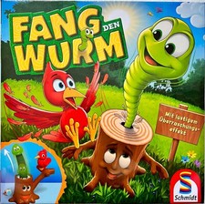 Catch the Worm Schmidt Dice Game Family Game Children's Game Board Game 40638