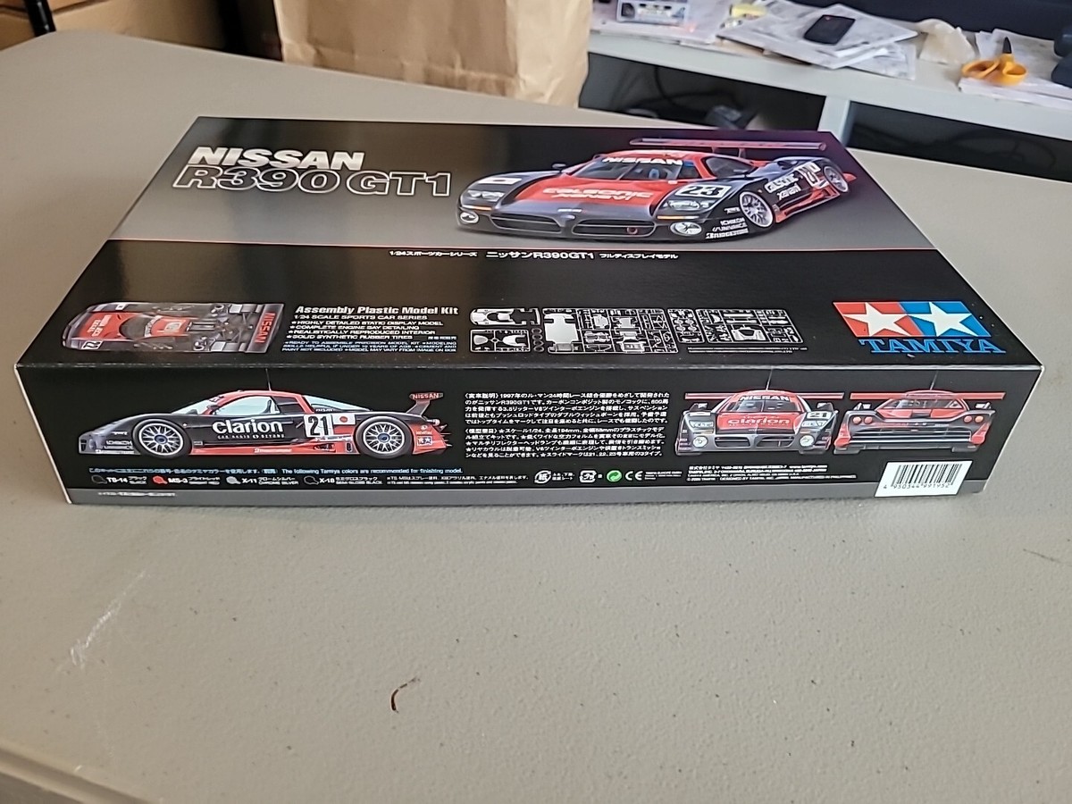 ④パバキング Tamiya 1/24 Nissan R390 GT1 Item 24192 | eBay