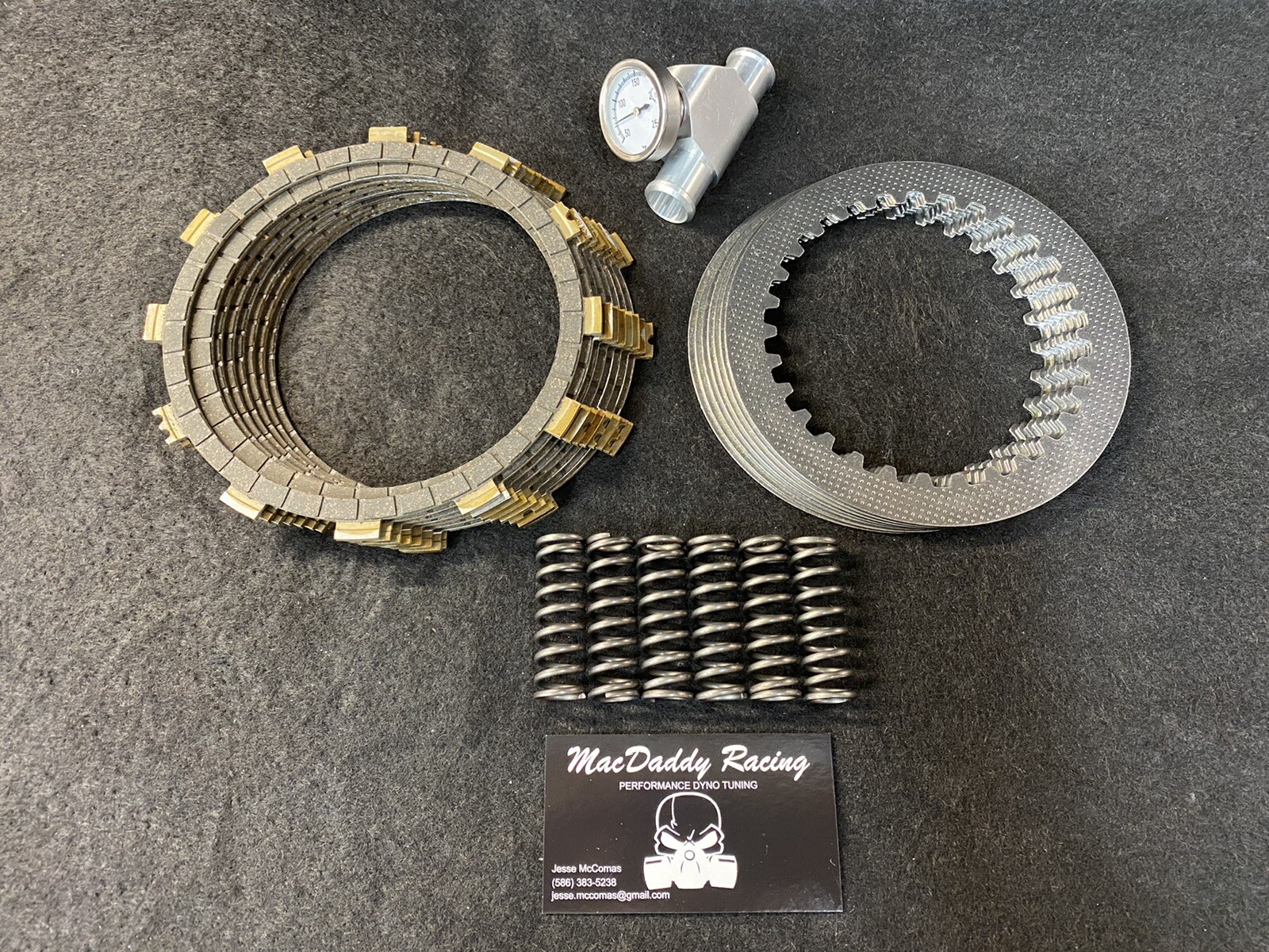 MacDaddy Racing Yamaha Raptor 700 Clutch Kit with Temperature Gauge eBay