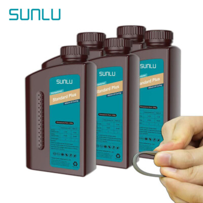 【5KG Bundle】SUNLU 3D Drucker Resin ABS-Like/Standrd/Nylon-Like/Waschbar LCD Harz