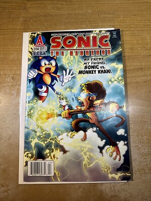 Sonic The Hedgehog #204 - Newsstand - With Star Wars Clone Wars Insert