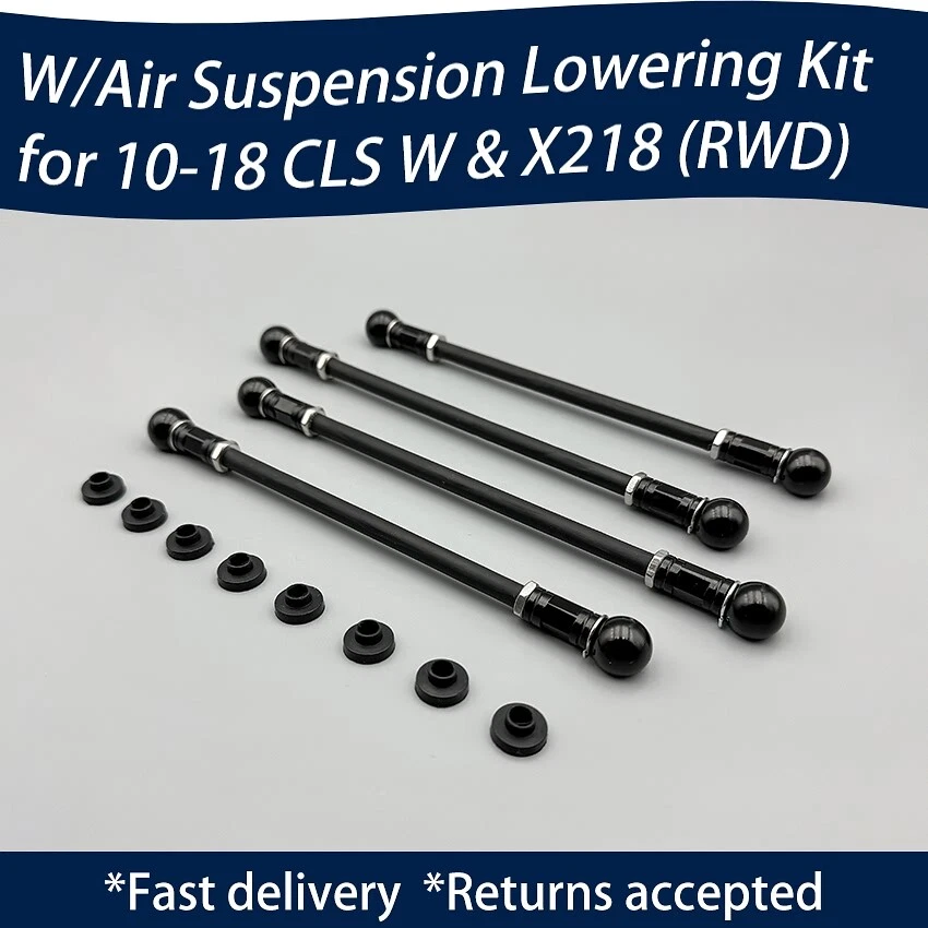 💥 for 11-17 MERCEDES BENZ CLS 550 ADJUSTABLE LOWERING LINKS SUSPENSION KIT W218 - Imagen 2 de 4