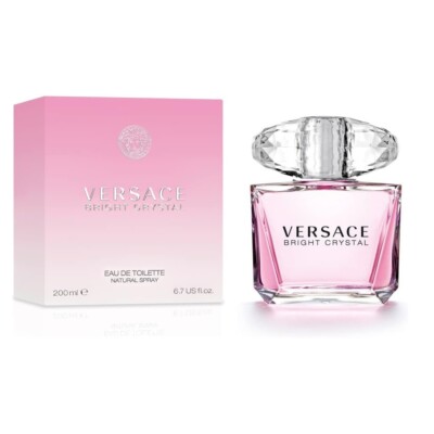 VERSACE BRIGHT CRYSTAL 200ML EAU DE TOILETTE NAGELNEU & VERSIEGELT