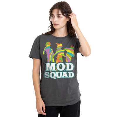 Mod Squad Mod Squad Run Groovy Damen T-Shirt S-2XL, anthrazit