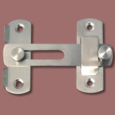 Stainless Steel Door Latch Flip Lock Safety Door Sliding Latch Anti-Theft Lock