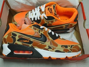 nike air max 90 sp total orange & black