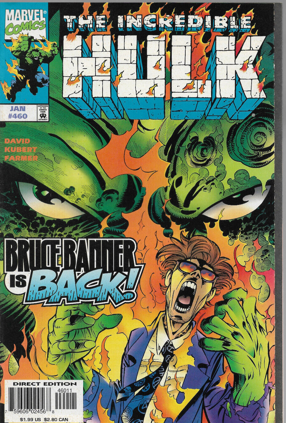 INCREDIBLE HULK (1968) #460 - Back Issue