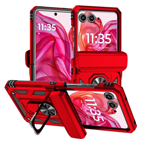 Funda protectora de pantalla brillante a prueba de polvo para Motorola Razr (2024) - Imagen 17 de 23