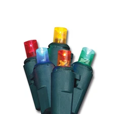  NEW 50 or 100 Count Multicolor Christmight Light String LED ENERGY STAR