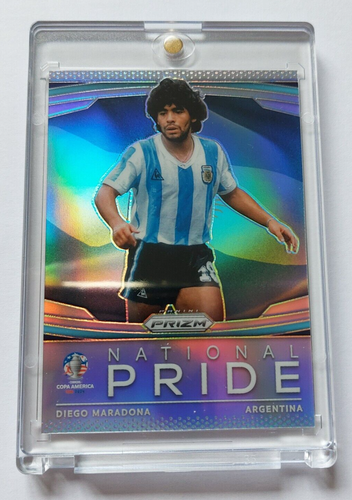 # 9 DIEGO MARADONA NATIONAL PRIDE CASE HIT SSP - PRIZM COPA AMERICA 2024 🇦🇷