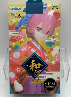 RAM geisha outfit re:zero SPM Super Premium Sega authentic Japan Anime Figure
