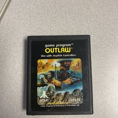 Vintage 1981 Atari 2600 Asteroids Video Game Cartridge