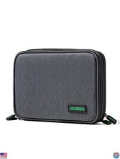 UGREEN Travel Cable Organizer - Storage Bag for Cables, Chargers & SD Cards