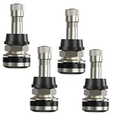 4 Kits Tr416 Tire Valve Stems Fits .453 .625 Rim Valve Holes Long 1 12 4 Kits Tr416 Tire Valve Stems Fits .453 .625 Rim Valve Holes Long 1 12