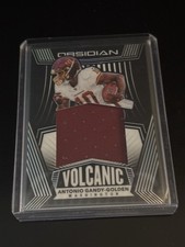 Antonio Gandy-Golden 2020 Panini Obsidian Volcanic Patch /100 RC Commanders