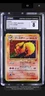 1997 Pokemon Japanese Jungle #136 Flareon-Holo Cgc 8