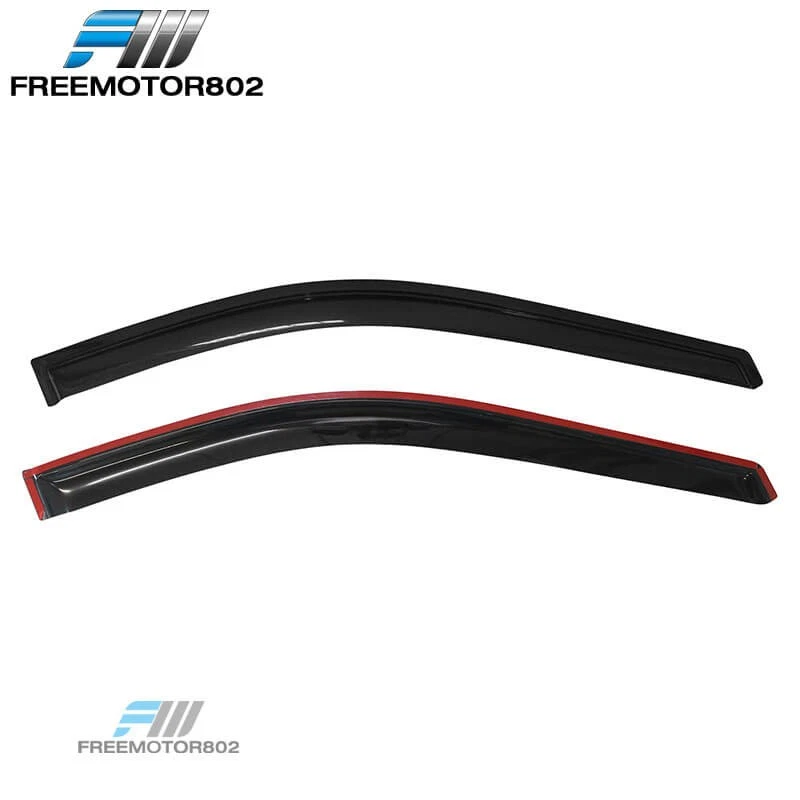 Fit 96-07 Chrysler Town&Country Caravan Window Visors Rain Sun Guard Deflector - Image 2 of 4