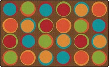 Flagship Carpets Sitting Spots Seating Area Rug Children Classroom 7'6" x 12'