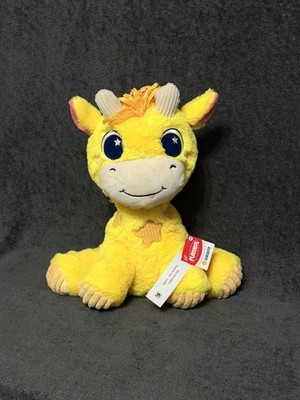 Playskool Giraffe Plush Playtime Pals Stuffed Animal Toy Yellow Hasbro 12''