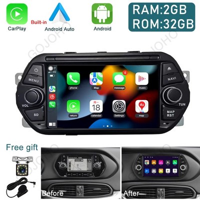 7''Android 12 Car Stereo Radio GPS Navi Carplay for FIAT TIPO EGEA 2015-2017 RDS