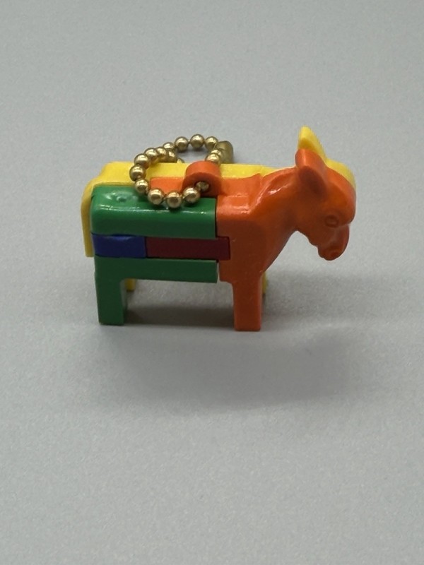 Vintage Keychain Puzzle - "Don" Key (Donkey) 1950's No Instructions