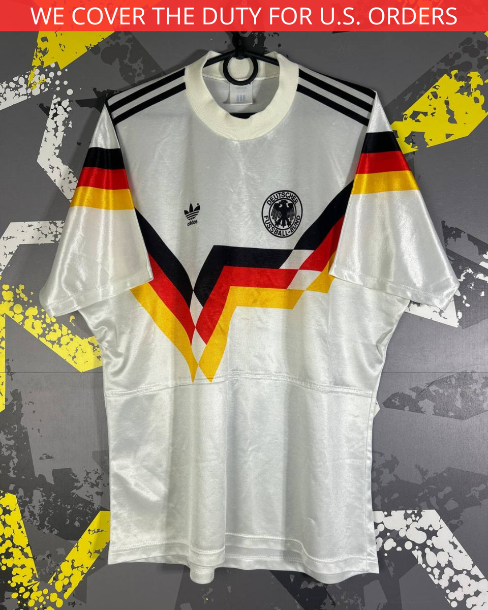 Germany RARE Jersey Home football shirt 1988 - 1990 Adidas Men