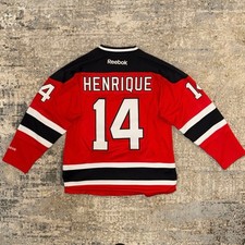Reebok Adam Henrique New Jersey Devils NHL Jersey Size Mens Medium 