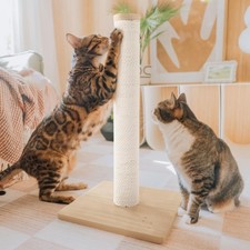 Necoichi 23.6  Tall Cat Scratching Post Kitten Scratcher Paper Rope Scratc