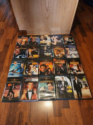 JAMES BOND 007 DVD MOVIES THE JAMES BOND COLLECTION MGM LOT OF 20 TESTED 