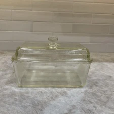 Vintage Westinghouse Rectangle Refrigerator Dish With Lid