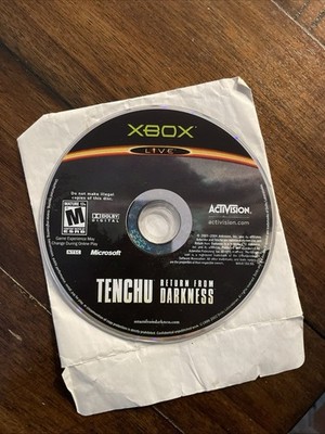 Tenchu: Return From Darkness (Microsoft Xbox, 2004) Disk Only