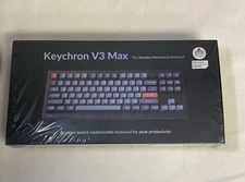 Keychron V3 Max TKL Wireless Mech. Keyboard Red Linear Gateron Jupiter Switch