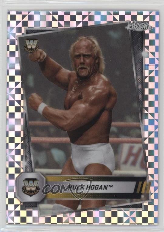 2025 Topps Chrome WWE X-Fractor Hulk Hogan #12 17tg