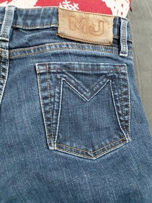 Marc Jacobs Jeans Womens Sz 26 Blue Stretch Denim Pants Skinny Chrissie Low Rise