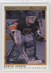 1990-91 O-Pee-Chee Premier Curtis Joseph #51 Rookie RC