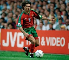 Ricardo Sa Pinto of Portugal at the UEFA Euro 96 Quarter Final bet- Old Photo