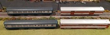 * 1/76 OO * Hornby etc * 2 x BR Inter City + Silver Baggage & Passenger Coach *