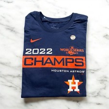 Houston Astros Nike Men’s 2022 World Series Champs Celebration T-Shirt Blue, XXL