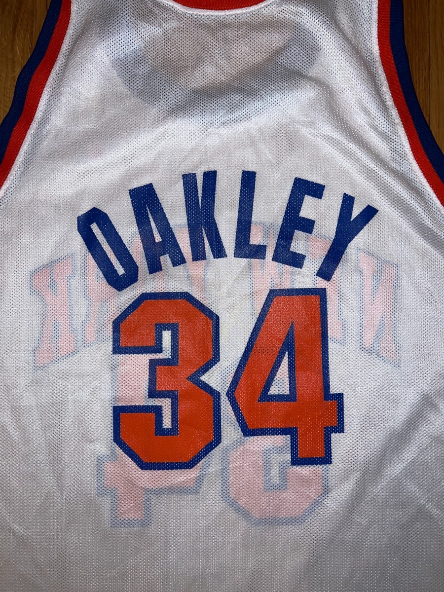 CHARLES OAKLEY New York Knicks Champion Jersey 44 NBA Ewing Starks