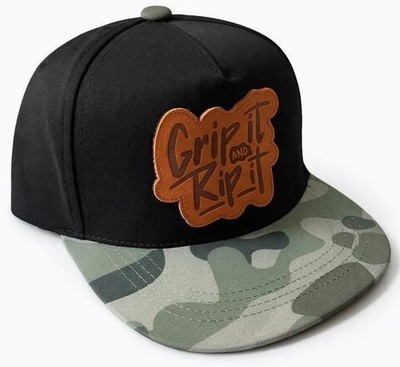 Strictly Wild Baby Trucker Hat 3-12M Snapback Toddler Cap Grip It- Rip it