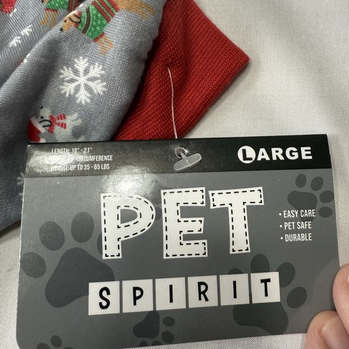 pet spirit Christmas Pjs taglia grande nuovo con etichetta - Foto 4 di 5