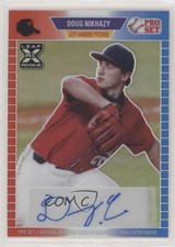 2021 Leaf Pro Set Metal 1989 Red White & Blue Rainbow /6 Doug Nikhazy Auto 4z8