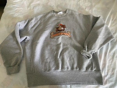 Cleveland Browns Sweatshirt Mens Size XL Lee Crossgrain Dawg Pound EUC
