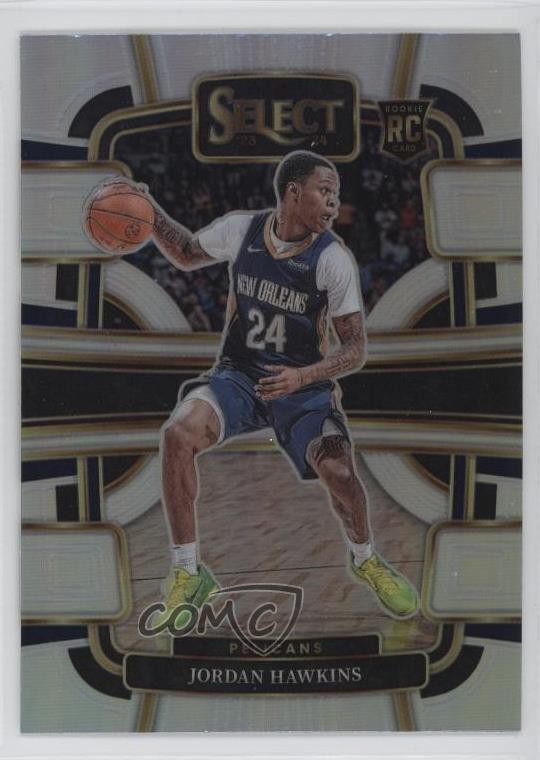 2023-24 Panini Select Concourse Silver Prizm Jordan Hawkins #72 Rookie RC