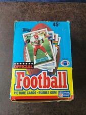 1989 Topps Football Wax Box Sealed 36 Pack Box - Michael Irvin, Cris Carter RC?