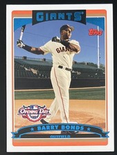 2006 Topps Opening Day Baseball Barry Bonds #100  NM Giants