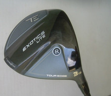 New, Tour Edge Exotics Lite 3 wood 16 degrees , RH, Ventus 4-R , Reg. Flex.
