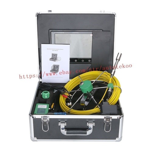 Videocamera ispezione fognature tubi industriali 50M 10inch WiFi 17mm IP68 con APP - Foto 5 di 10