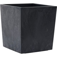 PflanzgefäßE Blumentopf Pflanztopf Blumengefäß Nizza Stone Schwarz 40 X 41 Cm