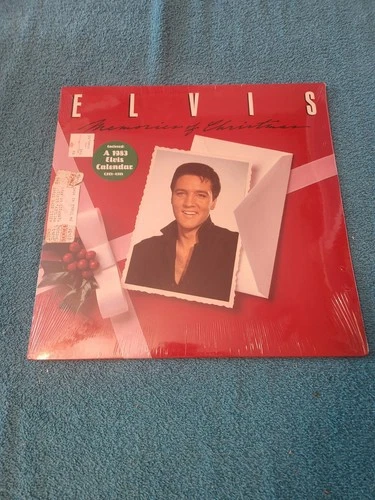 Elvis - Memories Of Christmas - MEGA RARE HYPE STICKER - FACTORY SEALED